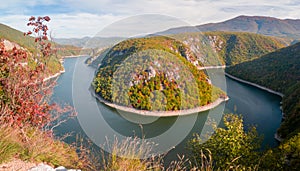 Vrbas river canyon near Banja Luka photo